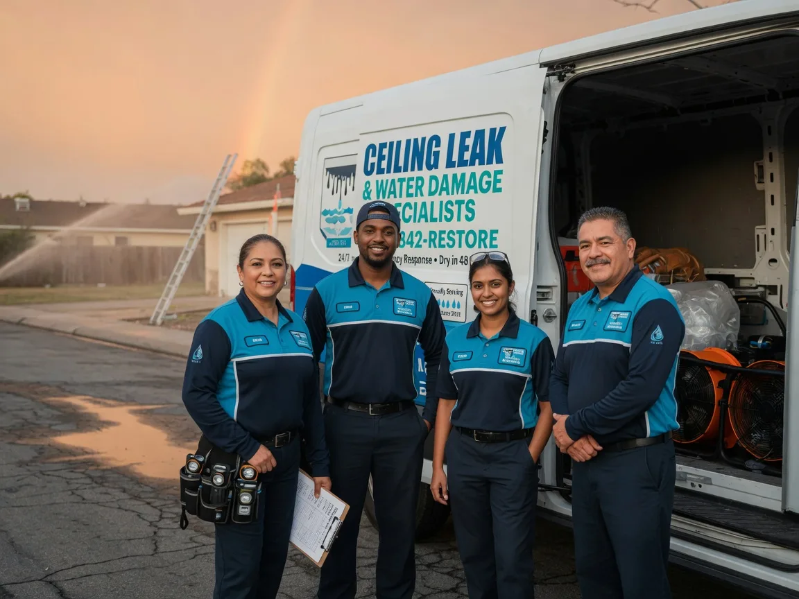 Ceiling Leak Cleanup company in Fishers, NY