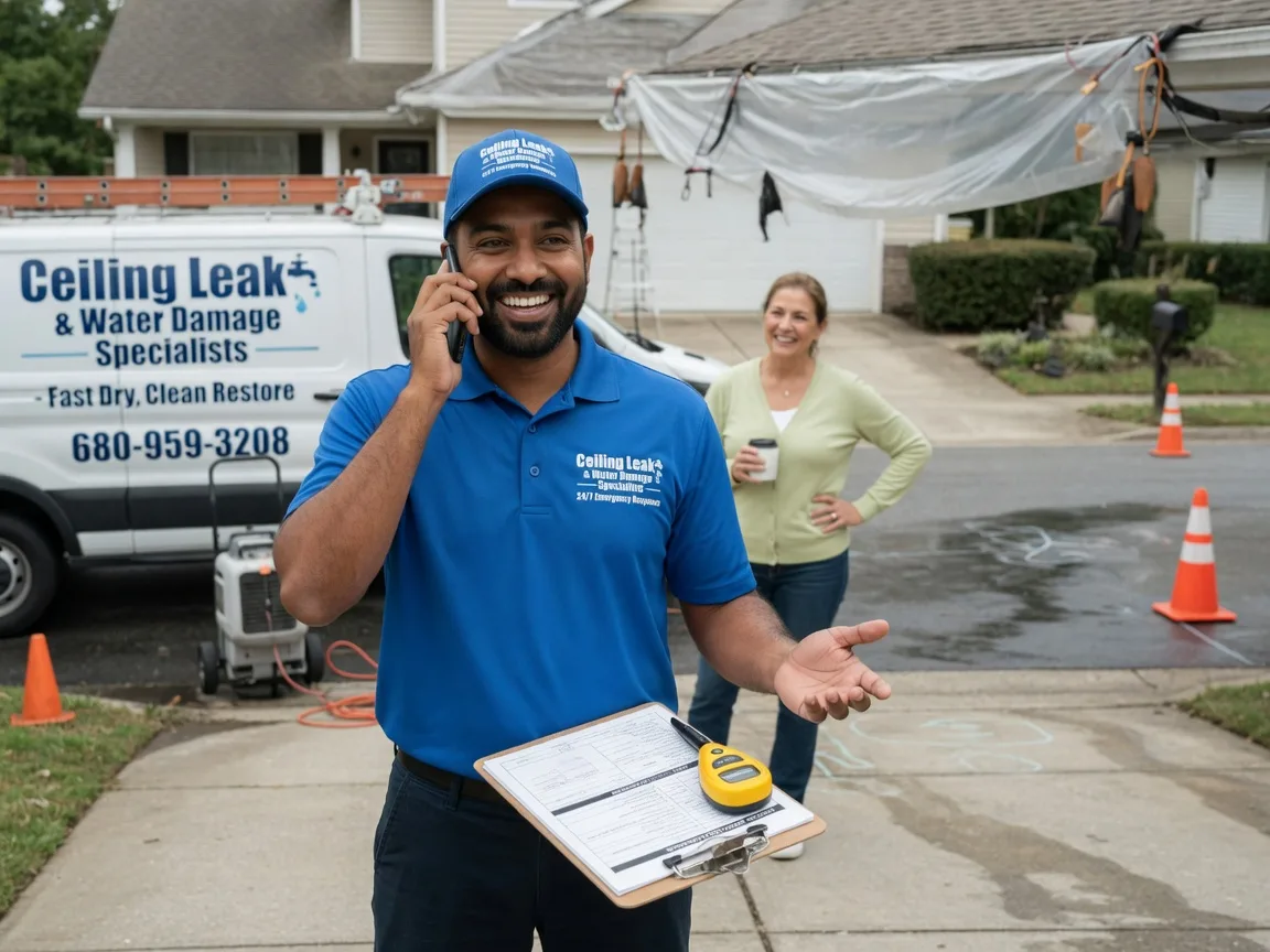 Ceiling Leak Cleanup Fishers, NY FAQs
